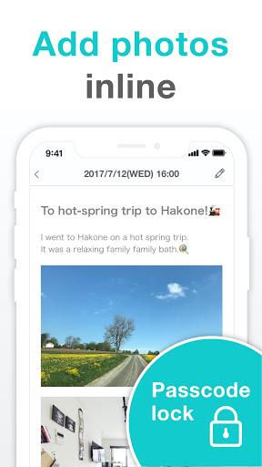 Simple Diary - journal w/ lock  Screenshot 2