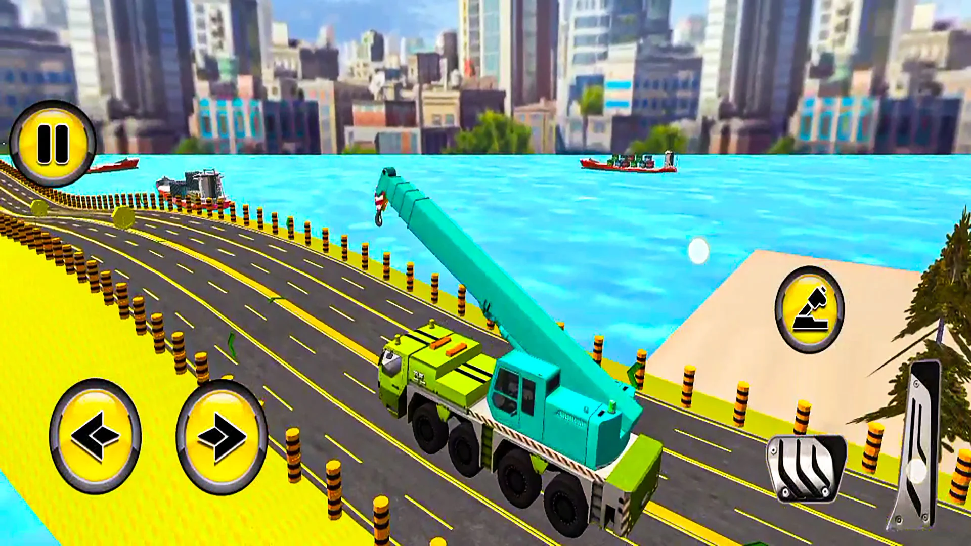 JCB Backhoe Loader Driving  Screenshot 1