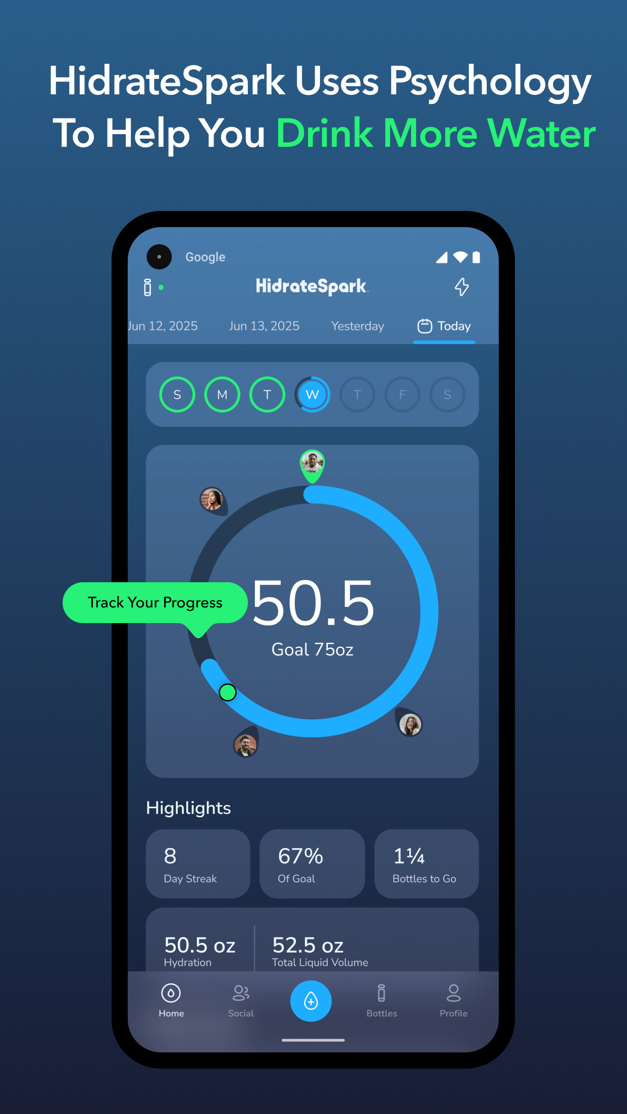 HidrateSpark Water Tracker  Screenshot 1