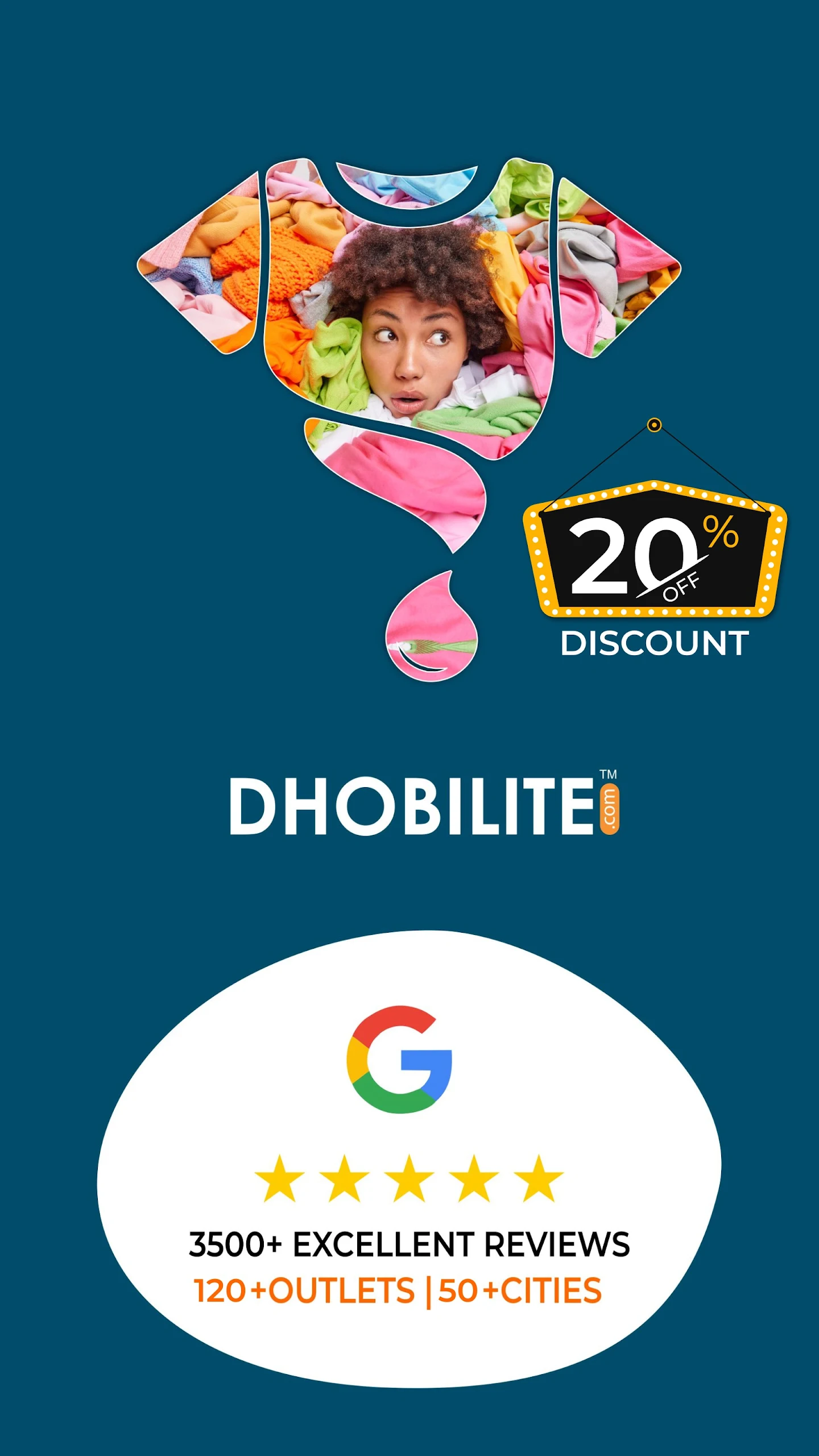 DhobiLite Dry Clean & Laundry Screenshot 1