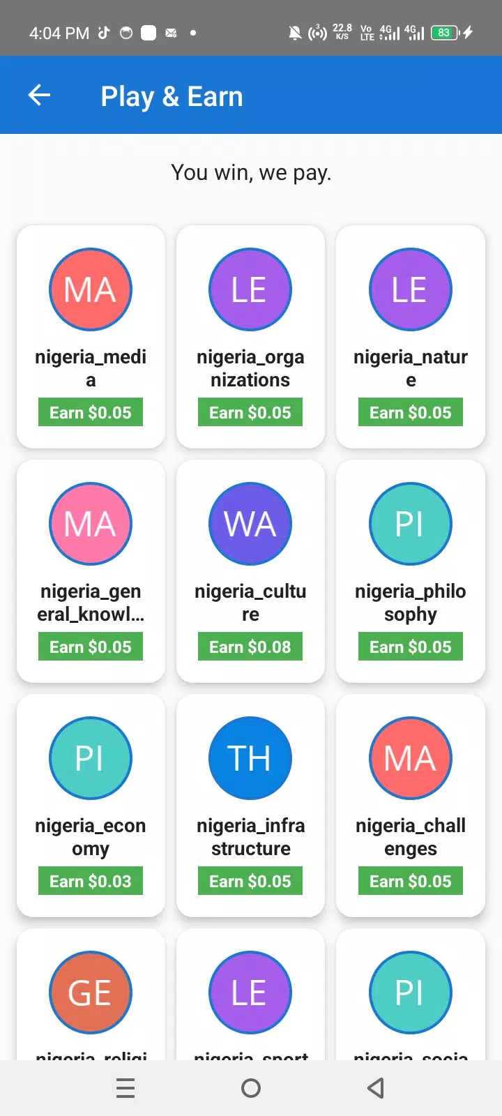 Quiz Money: United States  Screenshot 5