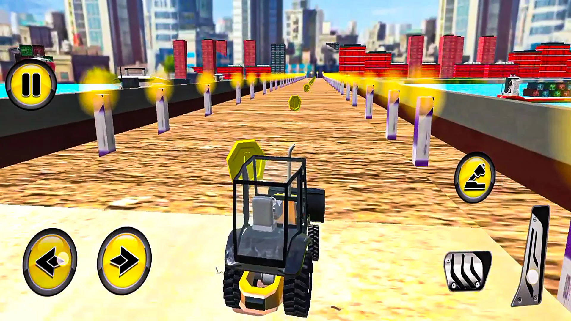JCB Backhoe Loader Driving  Screenshot 2