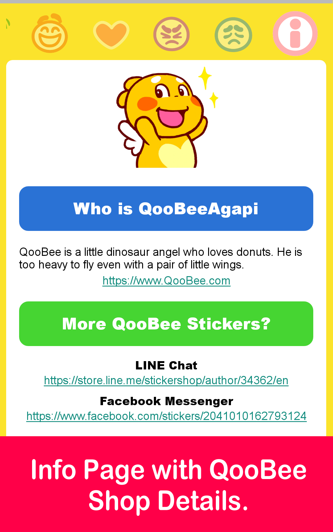QooBee Agapi WAStickerApp Screenshot 5