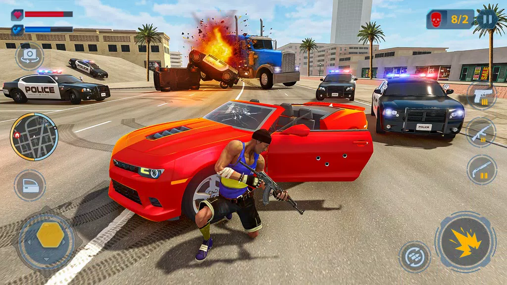 Car Thief Game & Stealing Cars  Screenshot 1
