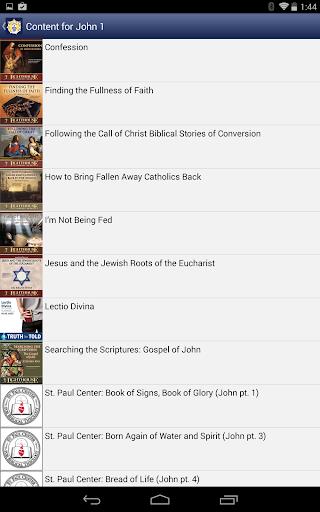 Catholic Study Bible App  Screenshot 22