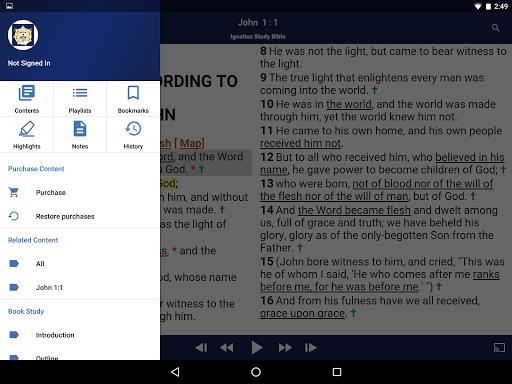 Catholic Study Bible App  Screenshot 42