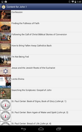 Catholic Study Bible App  Screenshot 28
