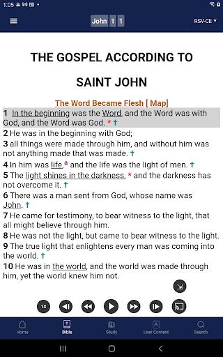 Catholic Study Bible App  Screenshot 4