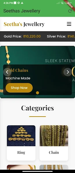 Seethas Jewellery  Screenshot 2