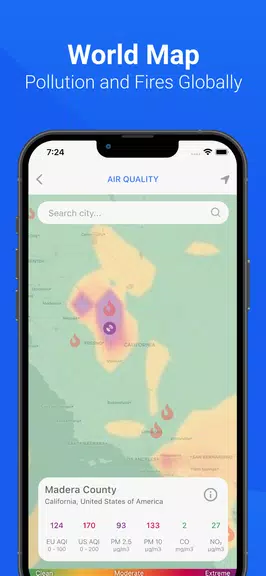 Air Quality & Pollen - AirCare  Screenshot 2