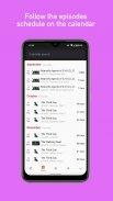 MyShows — TV Shows tracker  Screenshot 1