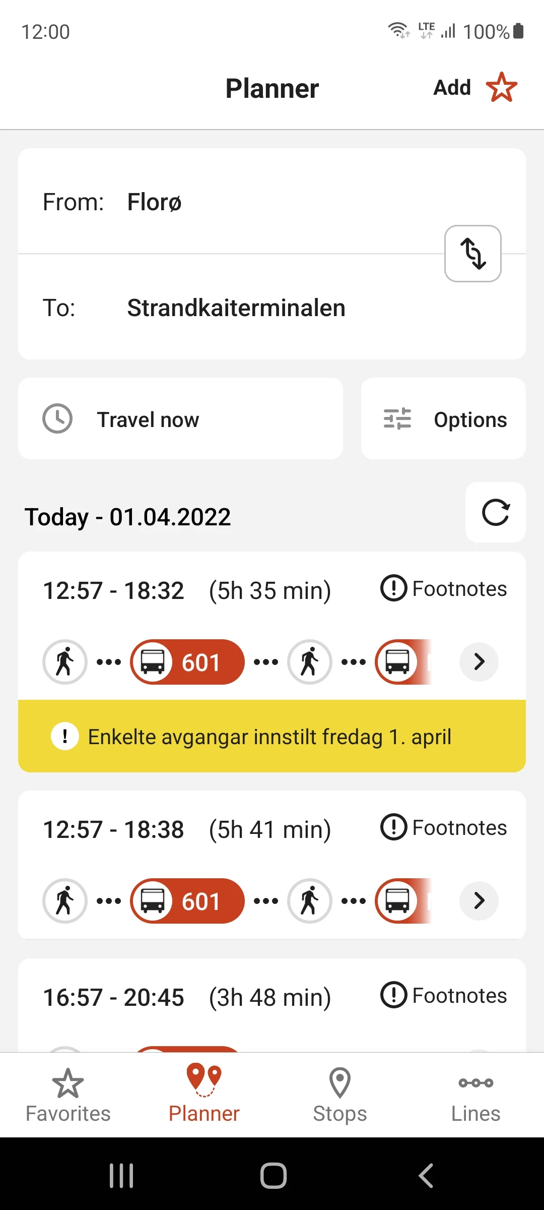 Skyss Travel  Screenshot 2
