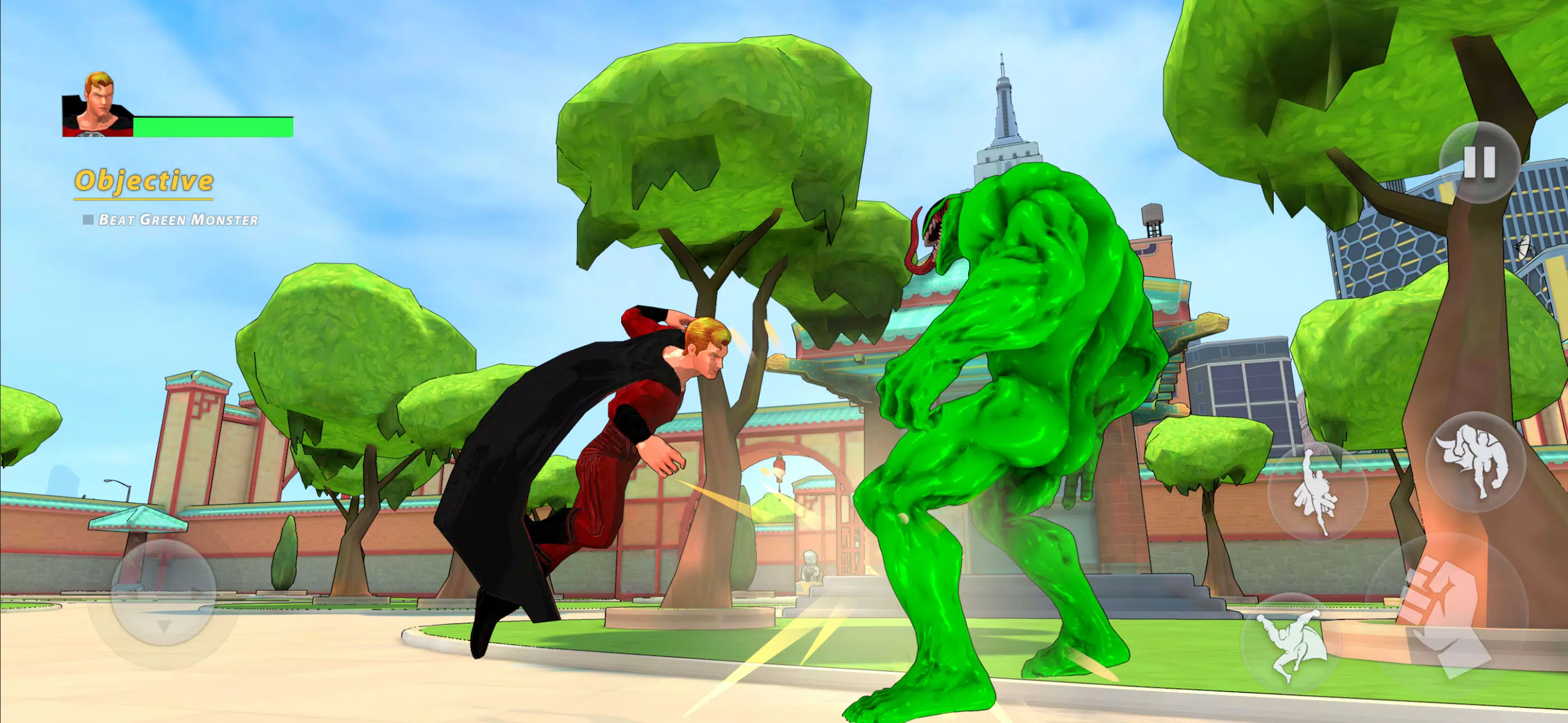 Flying Fuser Rope Fighter Hero  Screenshot 6