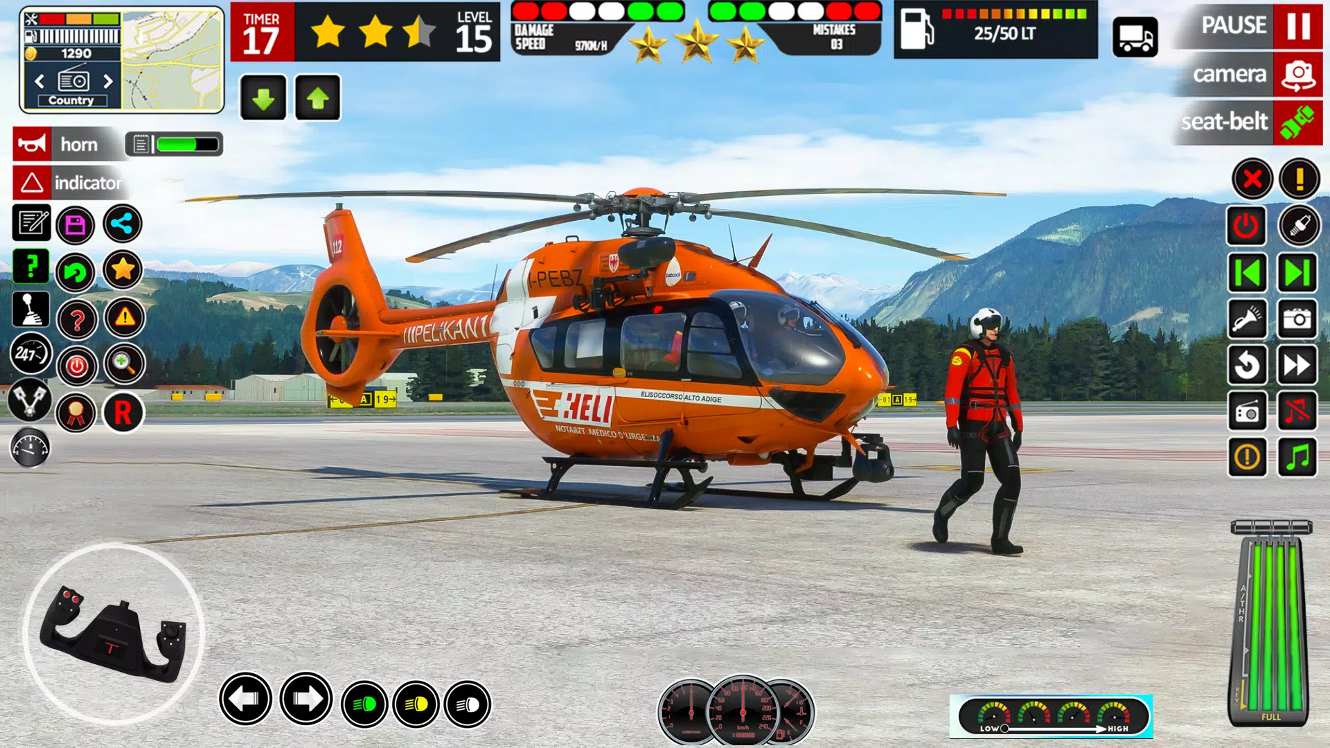 Army Helicopter Simulator Game  Screenshot 1