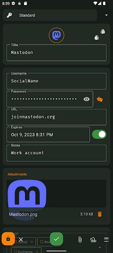 KeePassDX  Screenshot 4