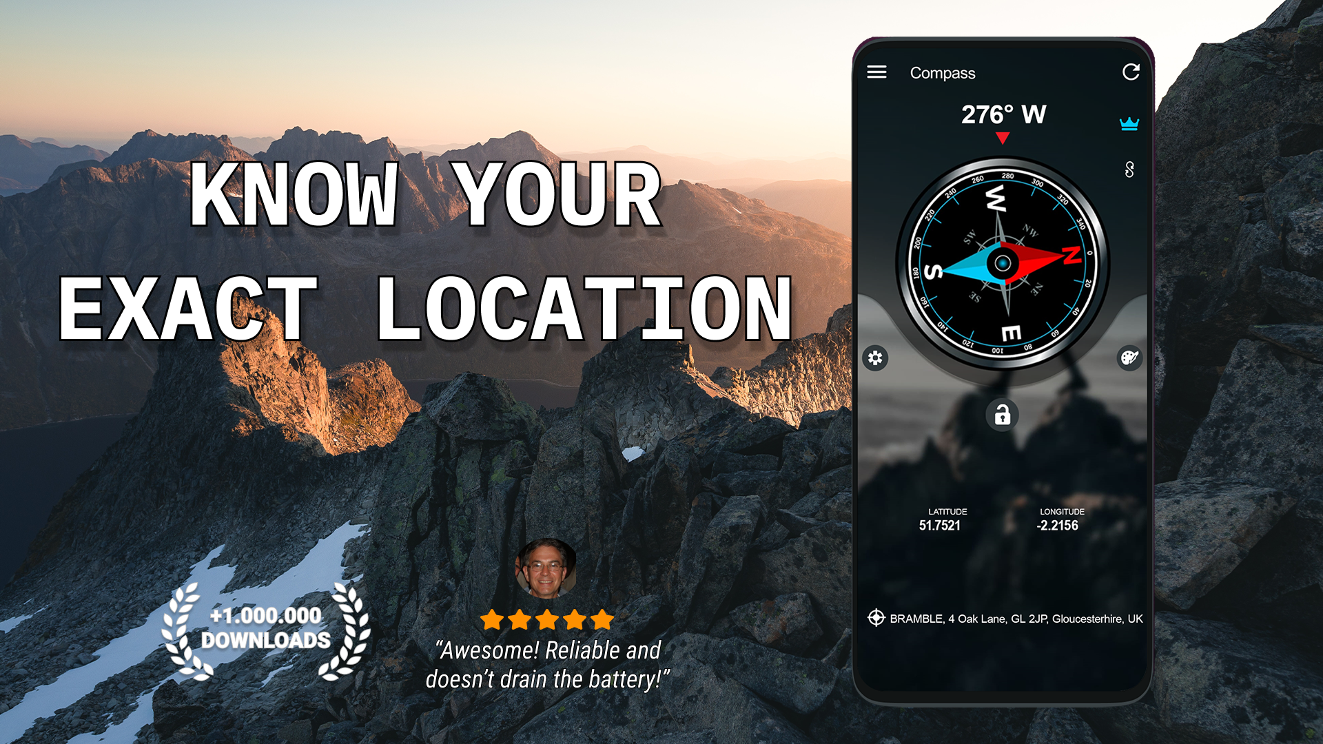 Compass - Direction Finder  Screenshot 1