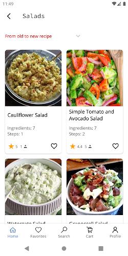 Easy Recipes  Screenshot 2