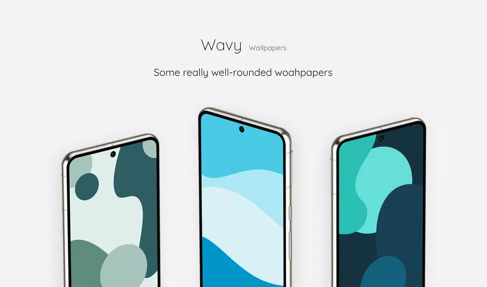 Wavy Wallpapers  Screenshot 1