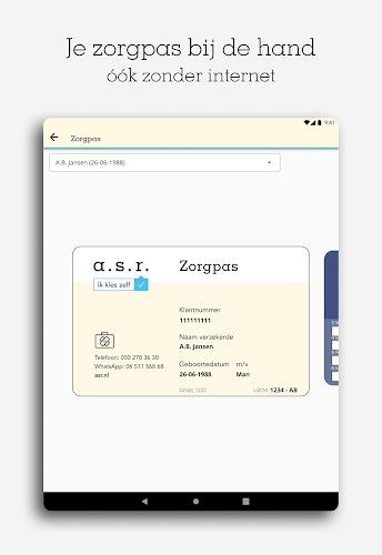 Zorg - Ik kies zelf van a.s.r.  Screenshot 12