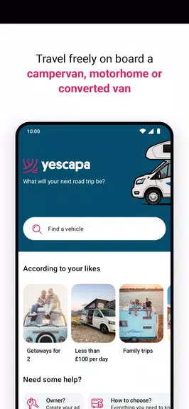 Yescapa  Screenshot 1