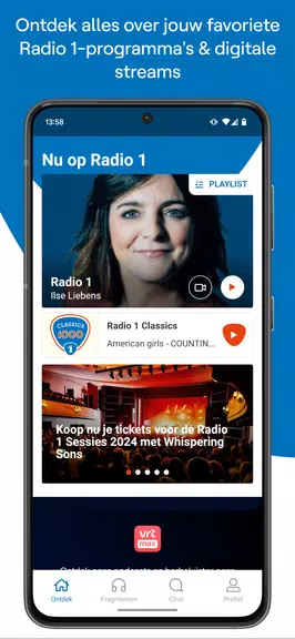 VRT Radio 1  Screenshot 1