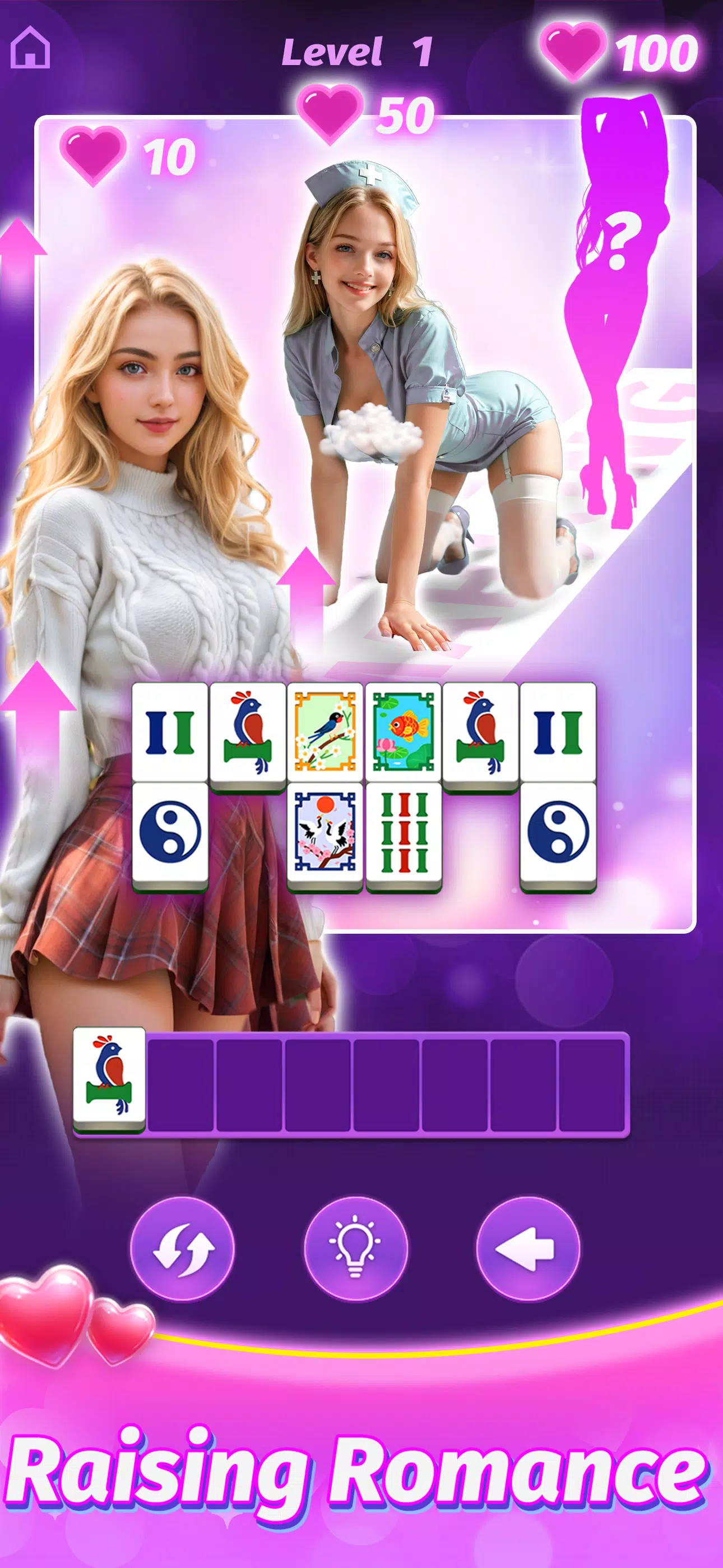 Romance Mahjong: Magic Match  Screenshot 1