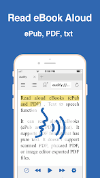 Audify read aloud web browser Screenshot 2