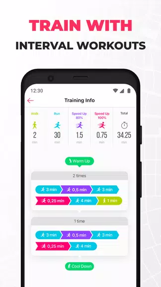 Running Workouts by Verv  Screenshot 2