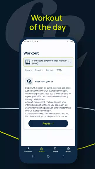 ErgData  Screenshot 4