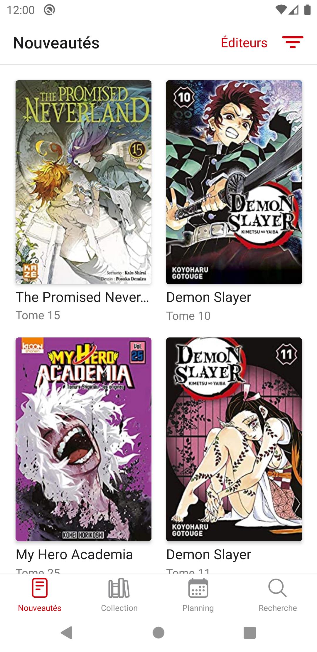 Mangacollec  Screenshot 1