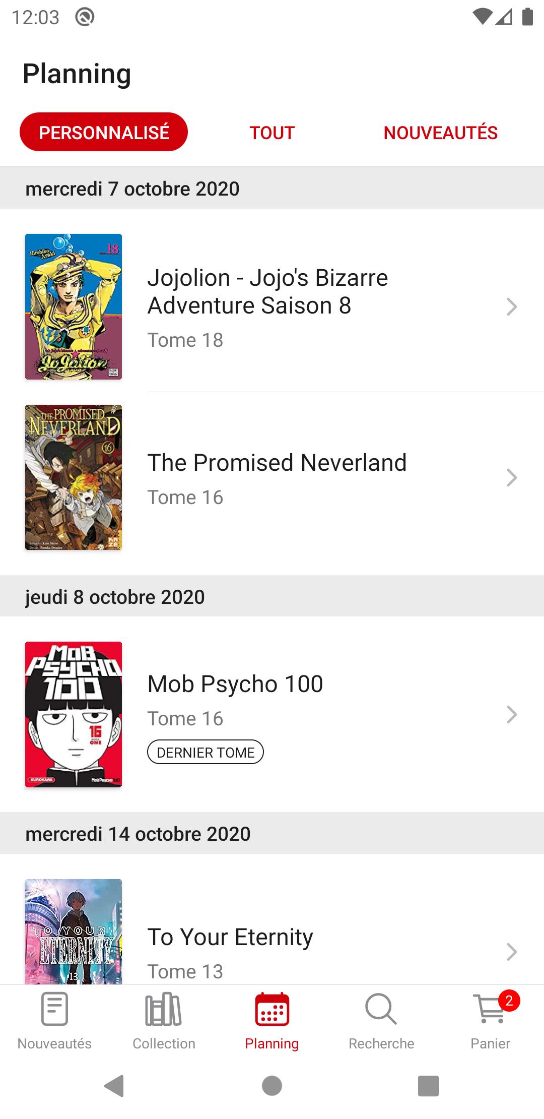 Mangacollec  Screenshot 4