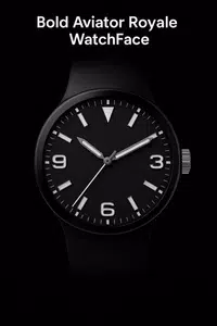 Bold Aviator Royale WatchFace Screenshot 1