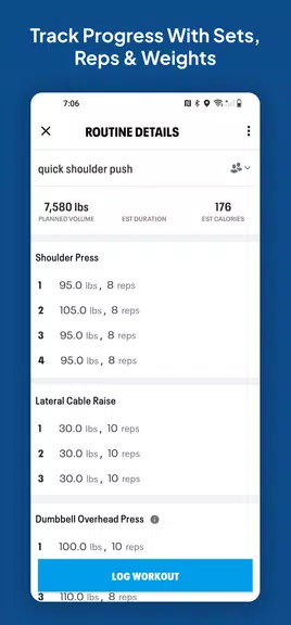 Map My Fitness Workout Trainer  Screenshot 3