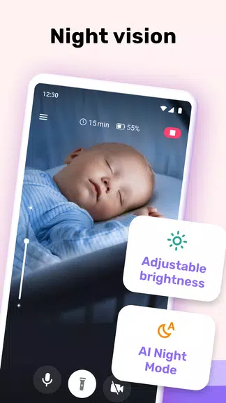 Bibino Baby Monitor - Baby Cam Screenshot 4