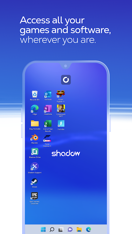 Shadow PC Screenshot 2