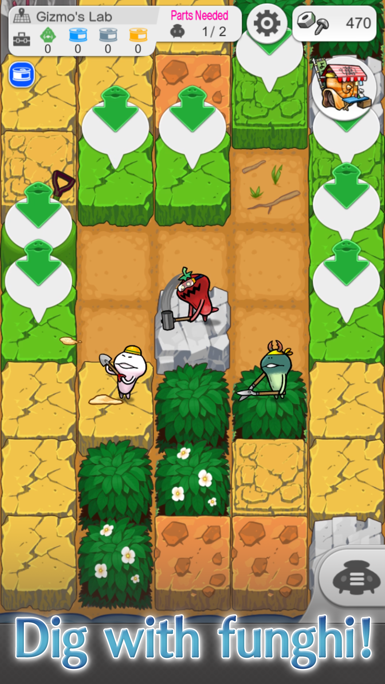Mushroom Dig Screenshot 2