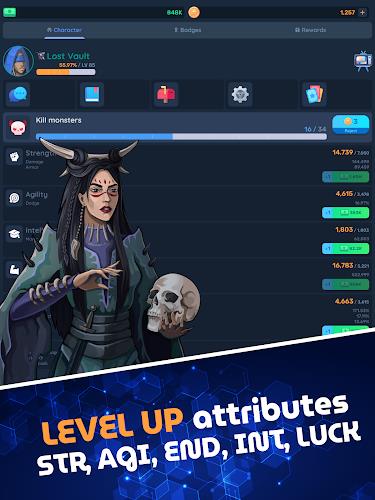 Lost Vault: Idle RPG  Screenshot 9