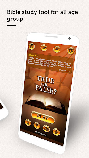 Bible Trivia - True or False? Screenshot 1