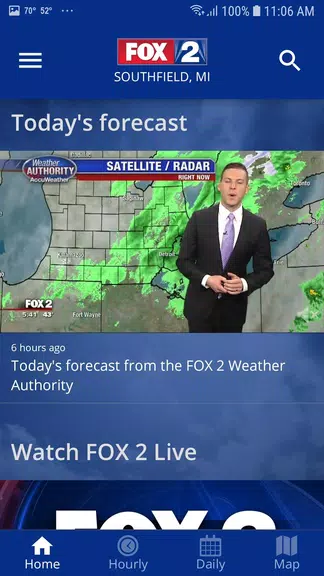 FOX 2 Detroit: Weather & Radar  Screenshot 2