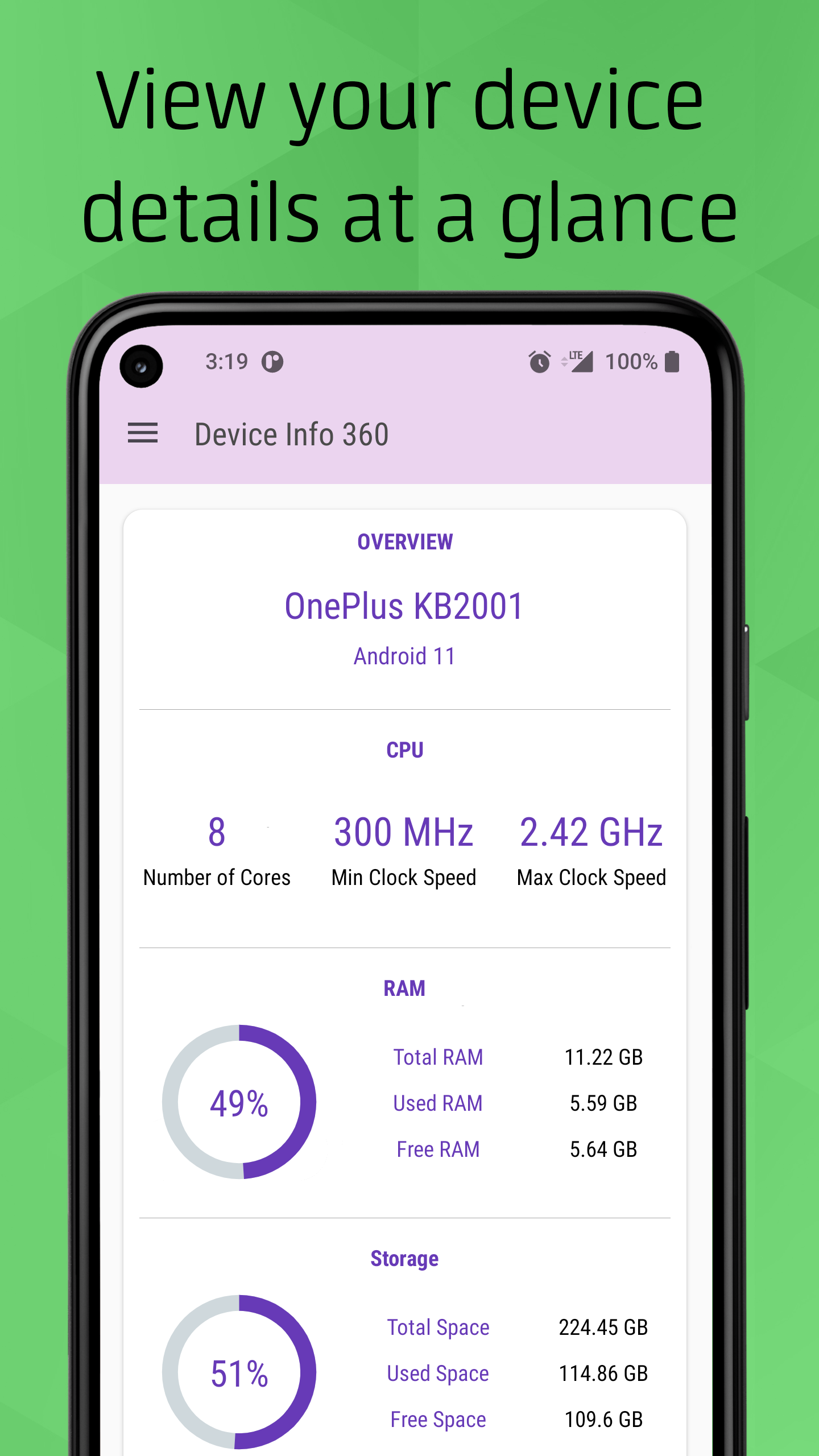 Device Info 360: Phone, Watch Screenshot 5