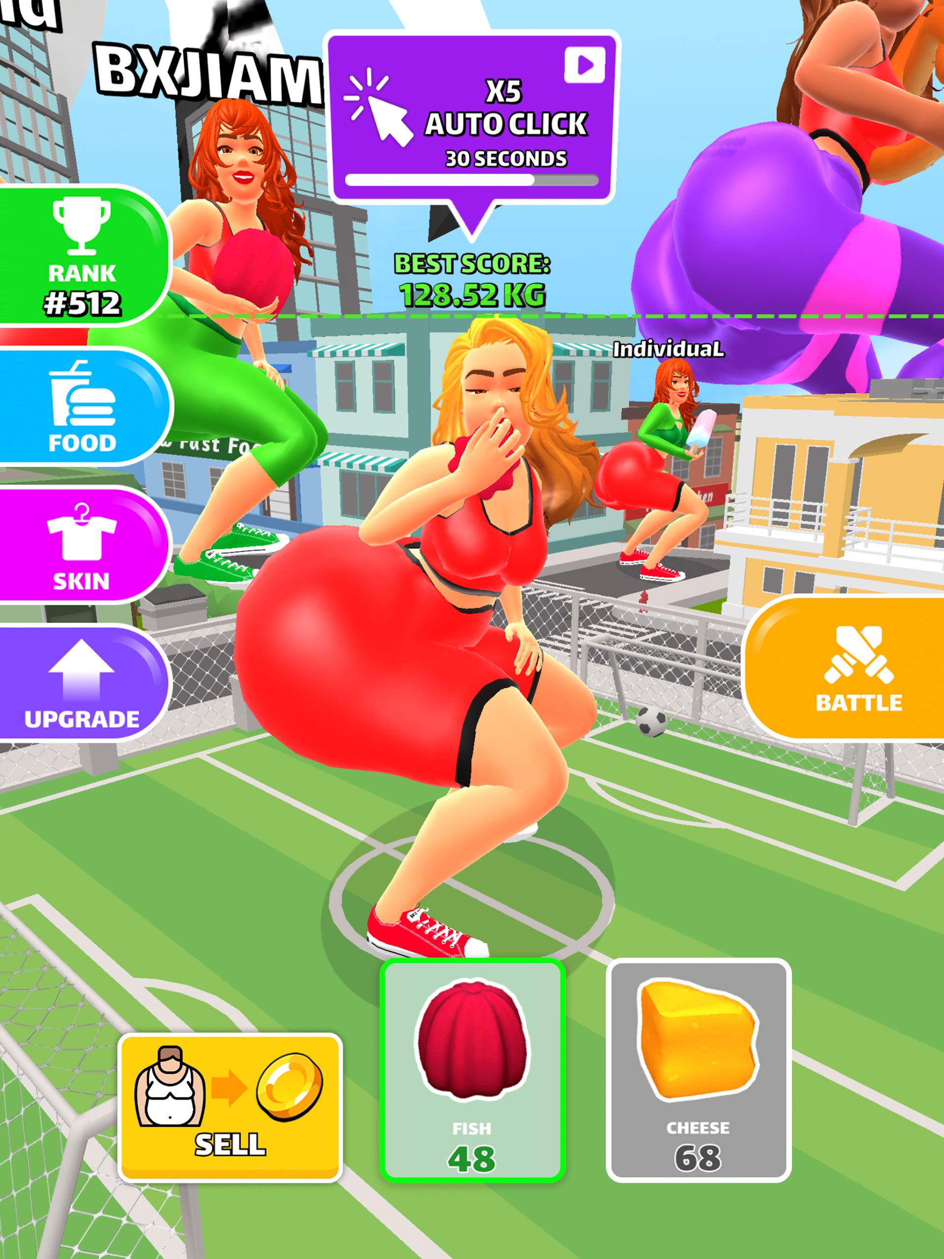 Eating Hero: Twerk Clicker  Screenshot 6