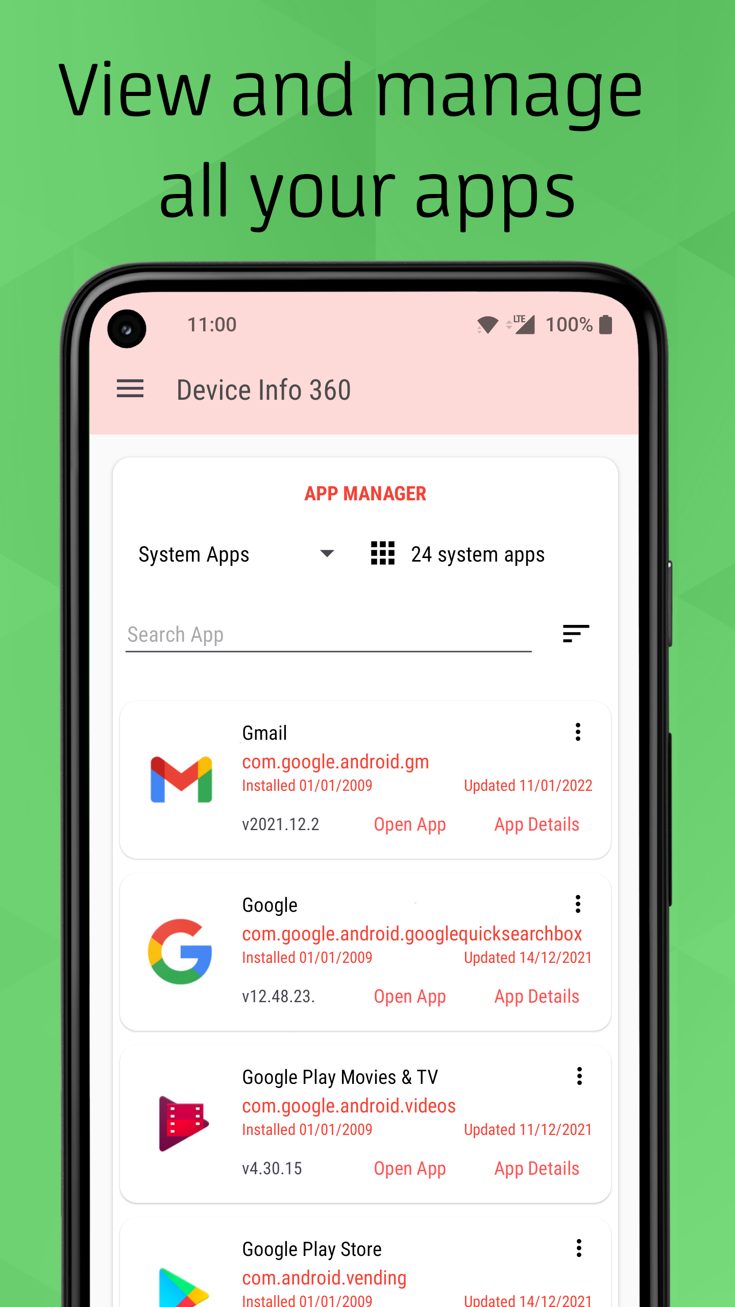 Device Info 360: Phone, Watch Screenshot 4