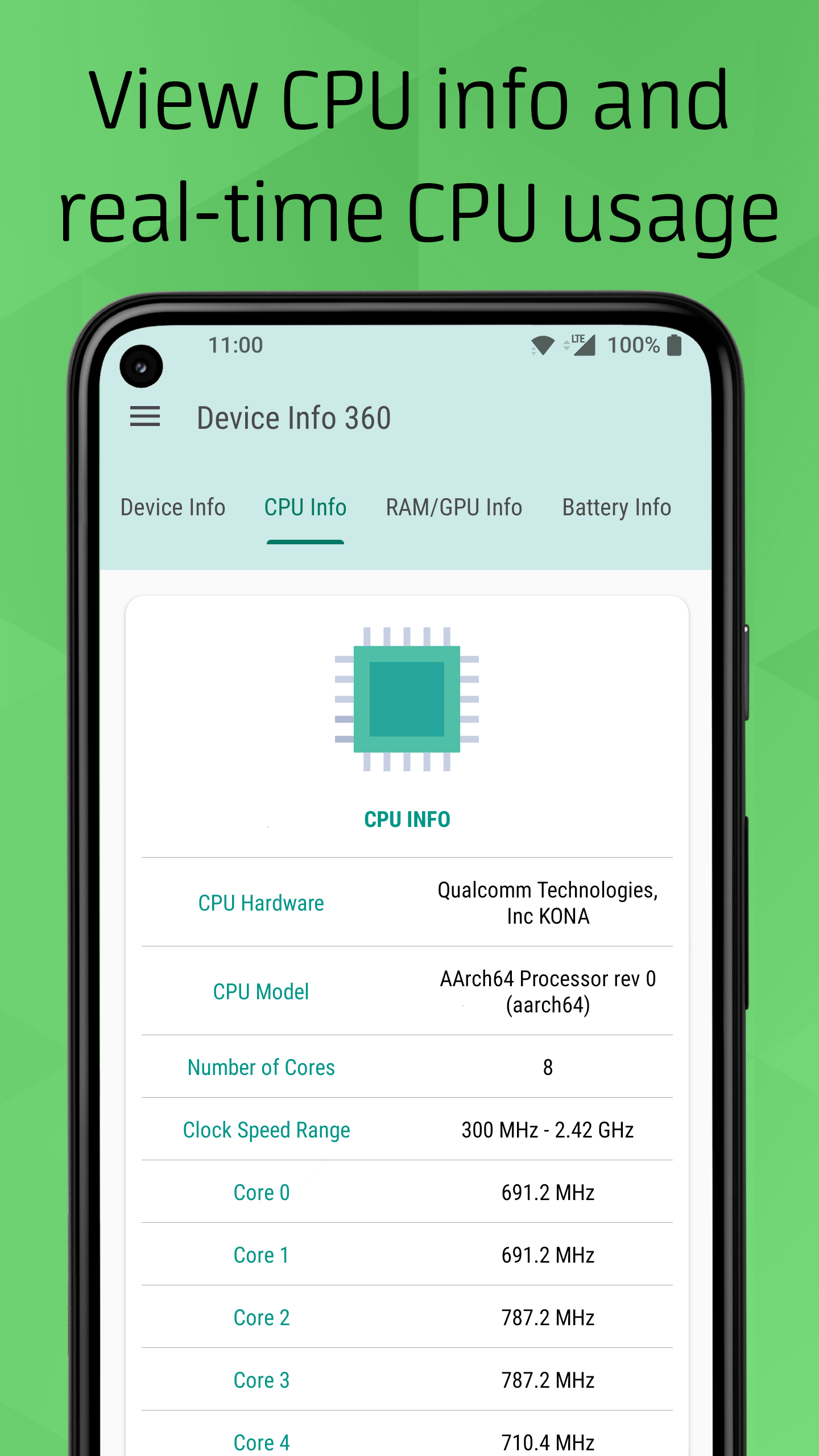 Device Info 360: Phone, Watch Screenshot 2