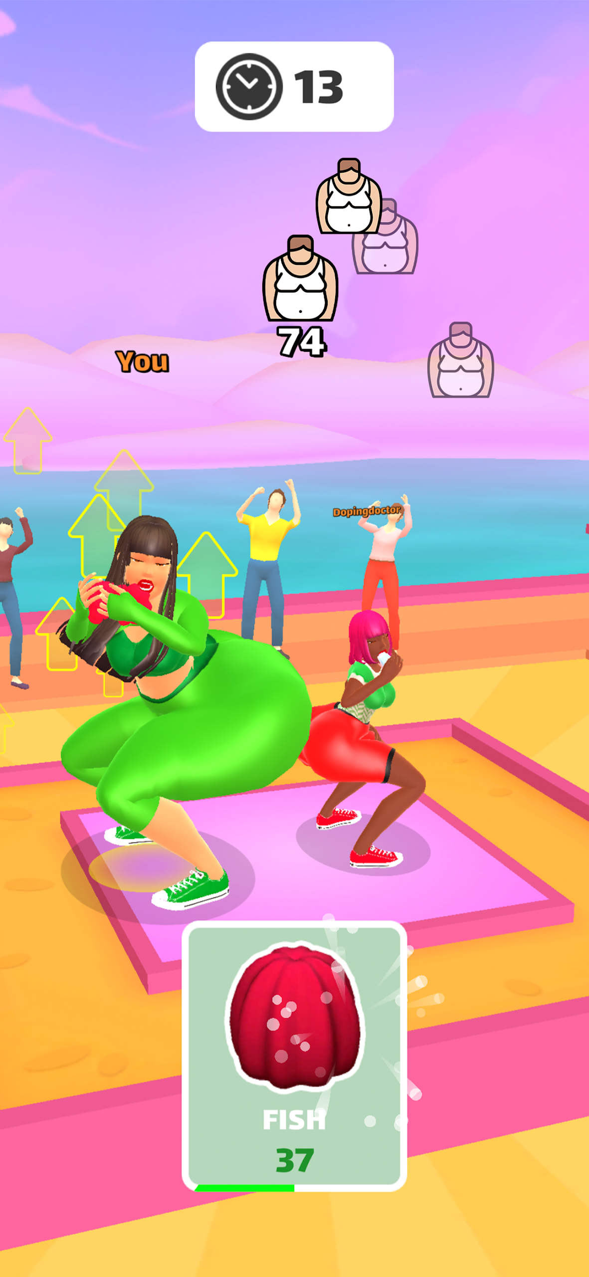 Eating Hero: Twerk Clicker  Screenshot 2