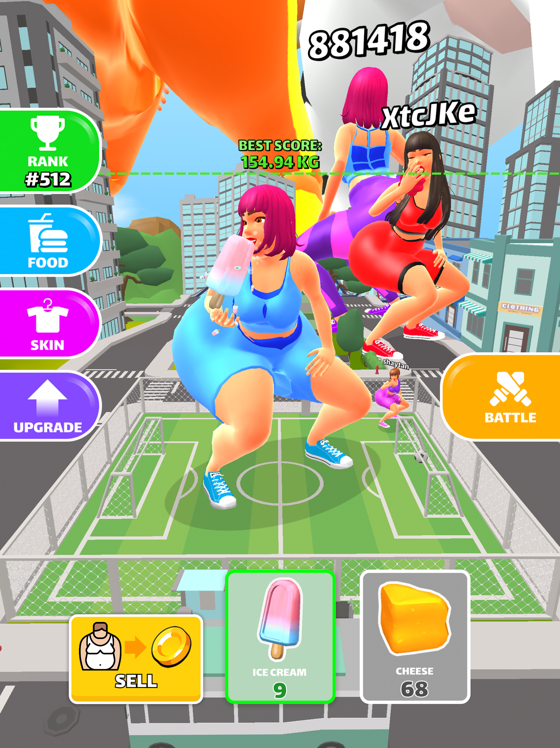 Eating Hero: Twerk Clicker  Screenshot 8