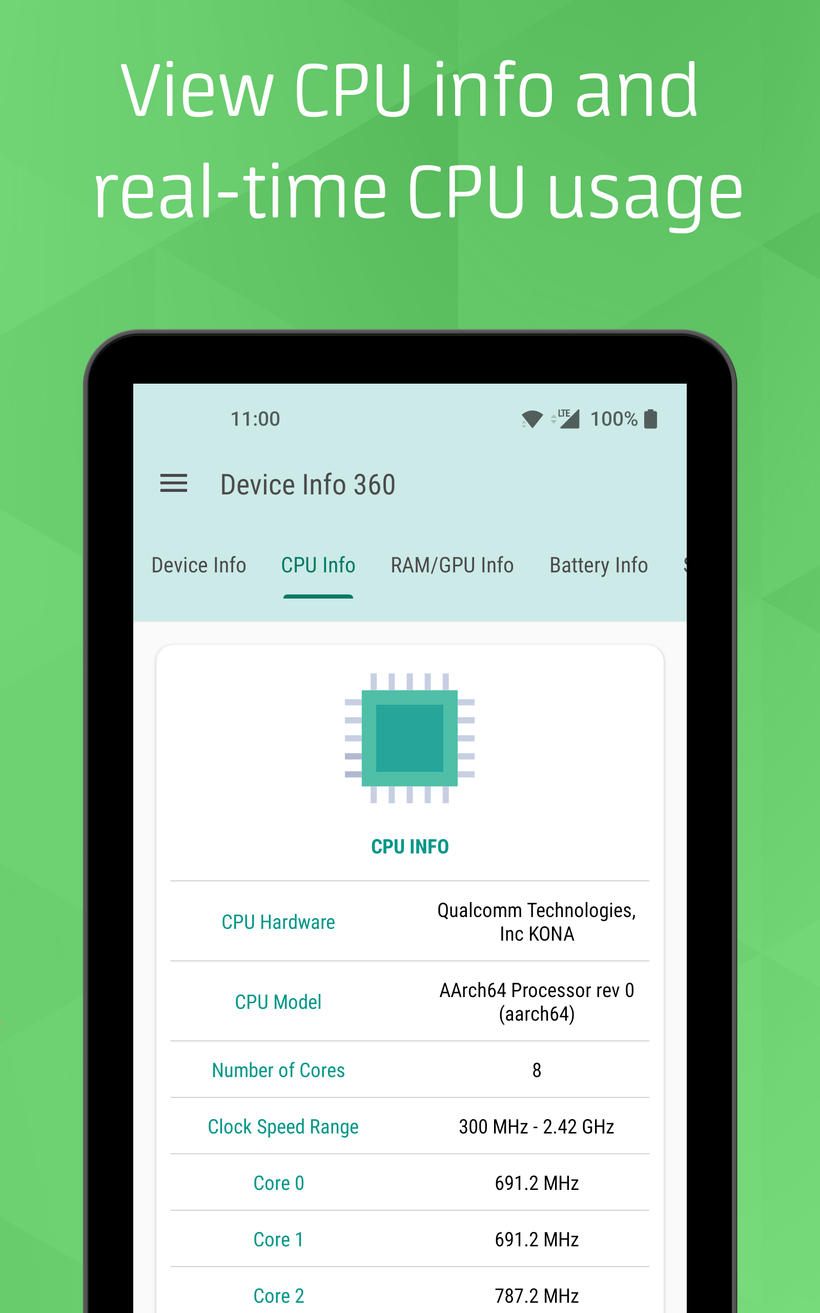 Device Info 360: Phone, Watch Screenshot 10