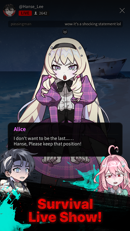 On Air Island : Survival Chat  Screenshot 2