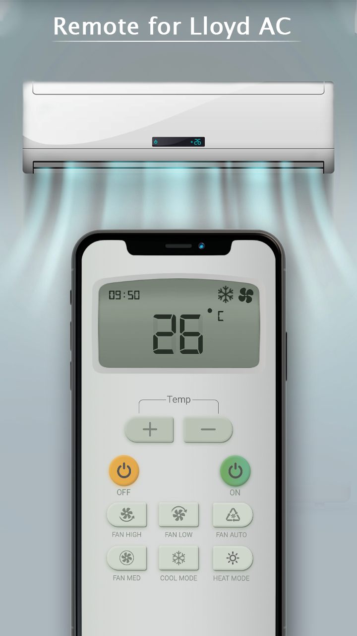 Remote for Lloyd AC Screenshot 1