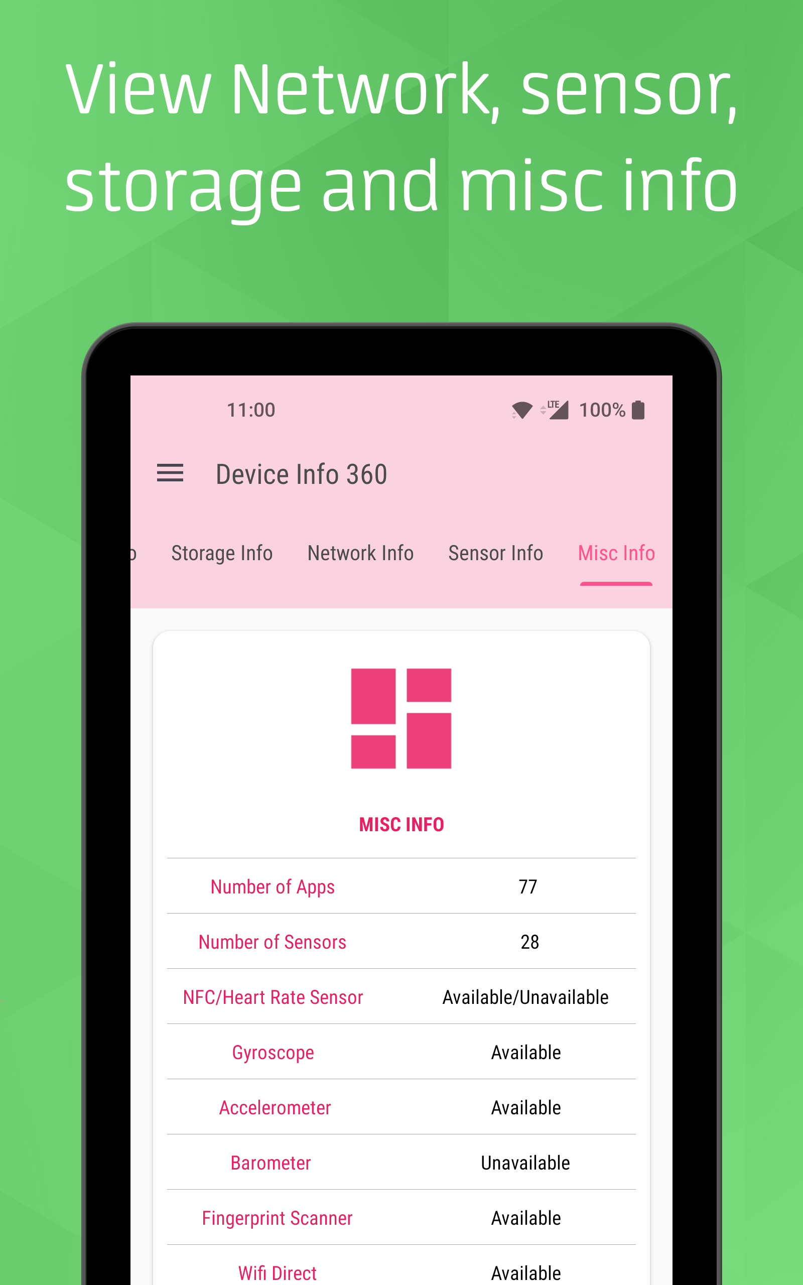 Device Info 360: Phone, Watch Screenshot 16