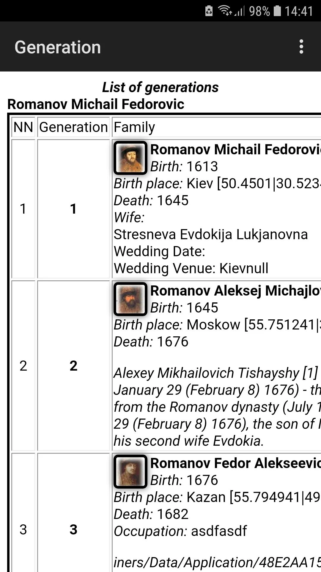 The Family Tree of Family Screenshot 8